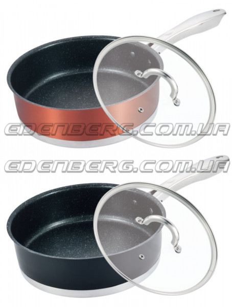 EB-4062 Глубокая Сковорода 3.1 Лтр. Нержавеющая Сталь