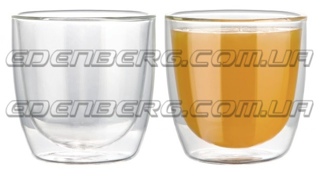 Стакан Стеклянный С Двойными Стенками - По Оптовой Цене – EDENBERG