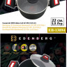 EB-13094 Кастрюля с термоиндикатором и стеклянной крышкой, 3,0л. (22x10,0 см.)