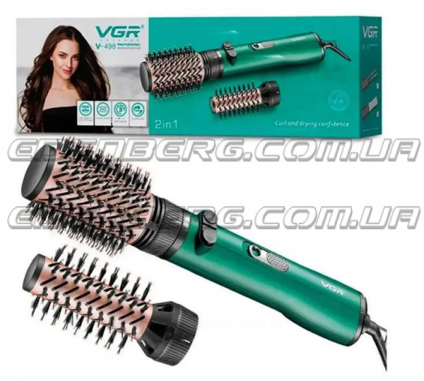 V-498 Фен-Щітка Для Волосся -  Мультістайлер 2-В-1