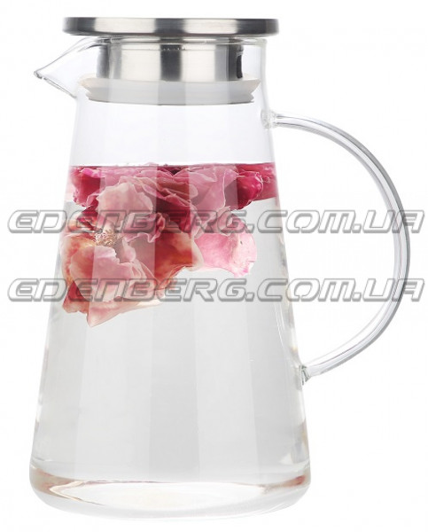 EB-19571 Стеклянный Кувшин С Крышкой 1.5 Лтр.