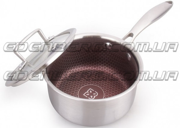 EB-17005 Ковш из нержавеющей стали с винным антипригарным покрытием, 2.3 л