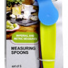 FRU-077 Набор Пластмасовый Из 5 Ти Штук Мерных Ложек,