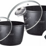 EB-8133 Набор кастрюль литой алюминий 6,2/10,0 л.