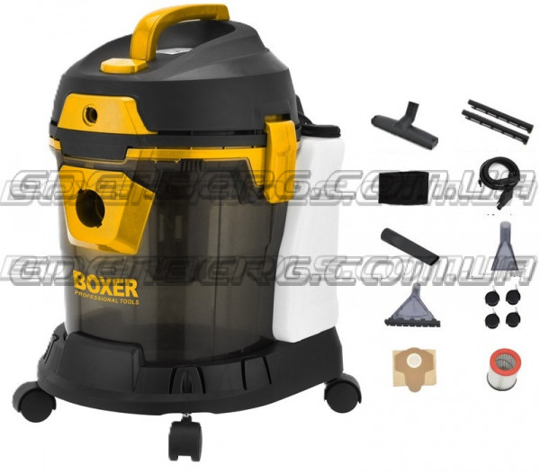 BX-3232 Промисловий Пилосос Для Вологого Та Сухого Прибирання 2400 Вт.