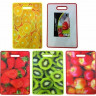 FRU-806 Разделочная доска Premium 3D Fruit Collection (37х23х0.9 см)