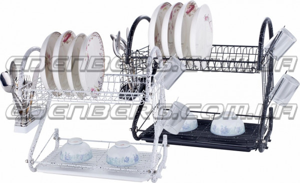 EB-2109M Сушарка Для Посуду Настільна, 2 Ярус, Мармурове Покриття