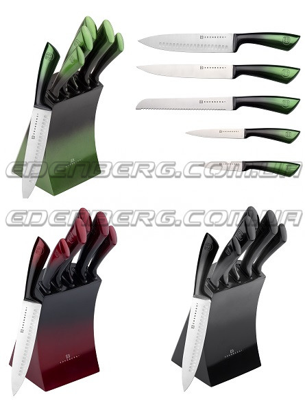 EB-11003 Ножей Набор 6 Предметов С Подставка