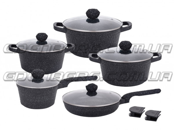 EB-12913 Посуды Набор Кухонной 10 Предметов (Литого Алюминия) 