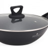 EB-14101 Сковорода Вок Зі Скляною Кришкою 3,3 Лтр. (28 см.) 
