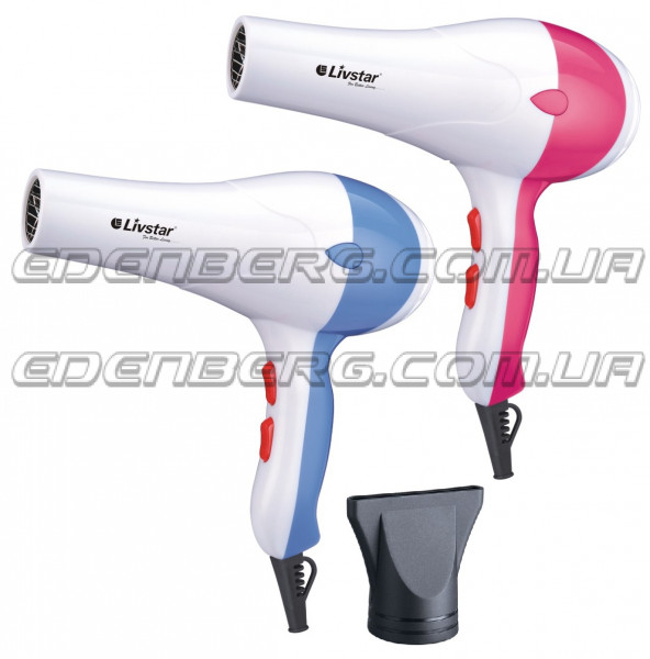 LSU-1511 Фен Для Волос С Концентратором, 1,800 Вт.