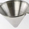 EB-18101 Конический дуршлаг-сито из нержавеющей стали 22x16x3,5 см