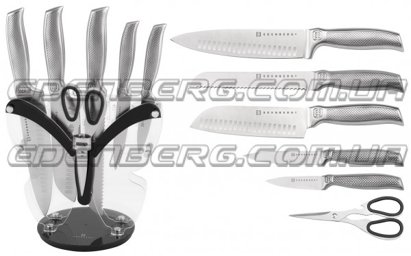 EB-11024 Ножей Набор 7 Предметов С Подставка Форма Бабочки