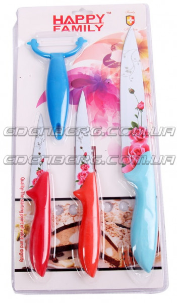 FRU-919 Наборы Ножей 4 Штк. Антибактериальное