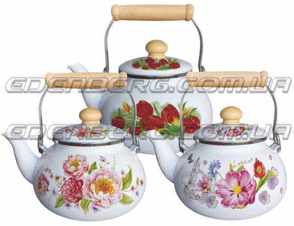 EB-12603 Емальований Чайник 2,5 Лтр.